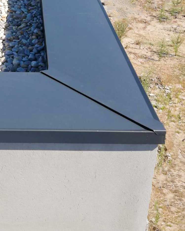 Aplicação de rufos